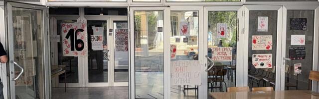 Studenti Ekonomskog fakulteta u Kragujevcu pružaju podršku svom kolegi Luki Stevanoviću