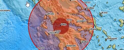 SNAŽAN ZEMLJOTRES U GRČKOJ: Potres od 4,7 stepeni Rihtera pogodio Peloponez