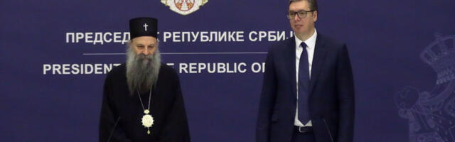 Porfirije podržao Vučića: „Uvaženi gospodine Predsedniče, Blaženjejši“
