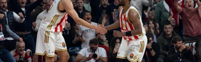 ZVEZDA ŽELI NA PRVO MESTO EVROLIGE! Evo kada i gde možete da gledate borbu crveno-belih protiv Olimpijakosa