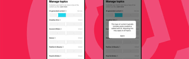 TikTok postavlja ograničenje za sadržaj generisan veštačkom inteligencijom