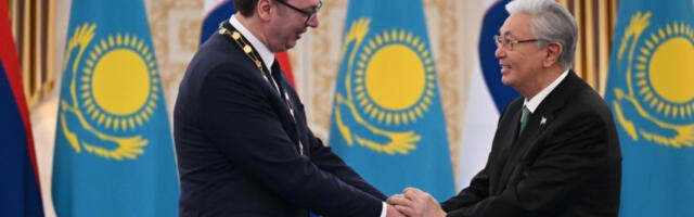 Вучић: Искрено пријатељство темељ будућности односа Србије и Казахстана