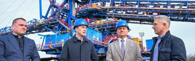 ​Завршена монтажа одлагача за ПК "Радлјево"