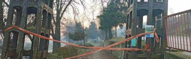 Inspekcija zatvorila ulaz u Spomen park u Leskovcu?!