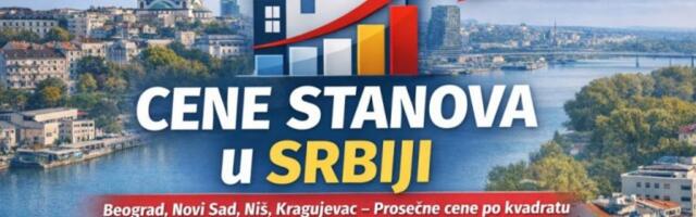 Najskuplji i najjeftiniji stanovi u Srbiji: Objavljeni podaci