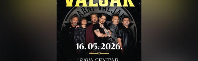 PARNI VALJAK PREDSTAVLJA NOVI SINGL “DANAS NISAM SVOJ” SA PORINOM NAGRAĐENOG ALBUMA GODINE
VELIKI KONCERT U SAVA CENTRU 16. MAJA SKORO RASPRODAT
