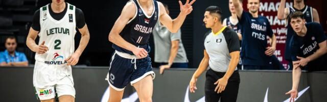 Mladi košarkaši Srbije u polufinalu Svetskog prvenstva! Orlići razbili Litvaniju
