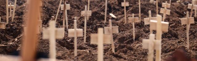 Kod Lavova sahranjeni ukrajinski vojnici: Tela su neprepoznatljiva, ne zna se ko su