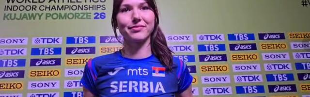 Angelina Topić sija kao svetska srebro: "Dugo sam iščekivala ovaj dan, u mojoj karijere se ne sećam da je..."