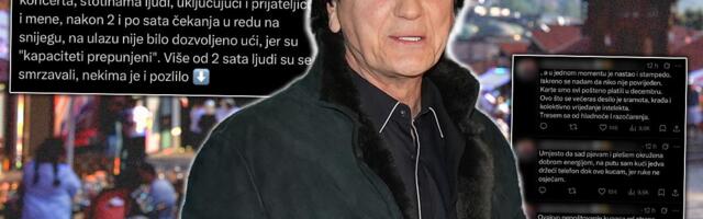 "PLATILI SMO KARTE, A ČEKALI SMO 2 SATA PO SNEGU! OVO JE KRAĐA!" Očajni fanovi Zdravka Čolića razočarani fijaskom u Sarajevu - Nastao i stampedo, evo ko je kriv