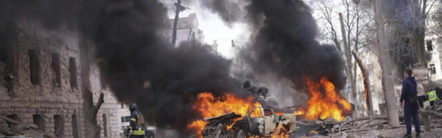 SUMI OBASUT DRONOVIMA! Grad u mraku: U roku od pola sata, Rusi su izveli više od 10 udara