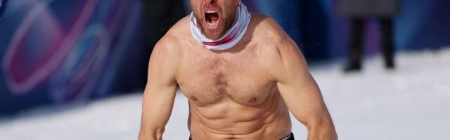 Striptiz po snegu - tako se slavi olimpijsko zlato