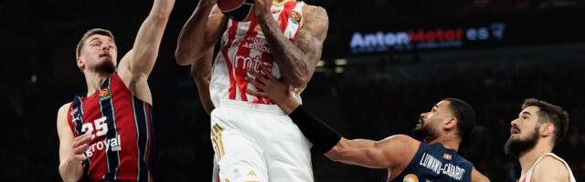 Zvezda je i dalje nadomak Top 6! Evo kako izgleda tabela Evrolige posle dramatičnog trijumfa crveno-belih u Vitoriji