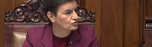 Брнабићева критиковала Парандиловића: Србија треба да види такво неваспитање