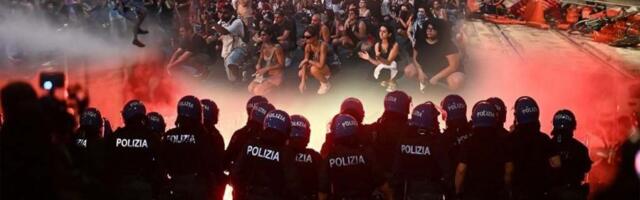 POTPUNI LOM POSLE SMRTI MUŠKARCA! Sukob policije i demonstranata, povređeno 11 osoba - EVROPSKI GRAD NA RUBU HAOSA! (FOTO, VIDEO)