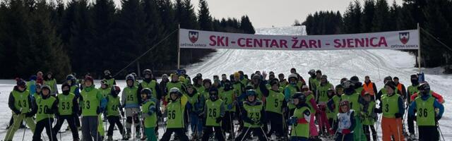 U Sjenici nakon 30 godina organizirano takmičenje u alpskom skijanju