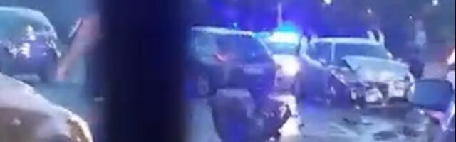 Udes kod "Franša", auto skoz razlupan (VIDEO)