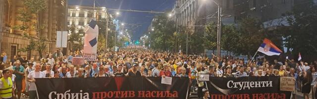 Danas novi protest: Šetnja do RTS-a i REM-a