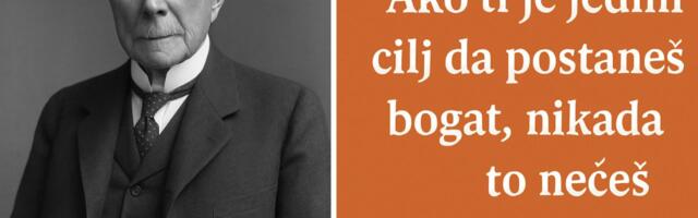 „Ko radi ceo dan, nema vremena da zaradi novac“: PET saveta čuvenog Rokfelera