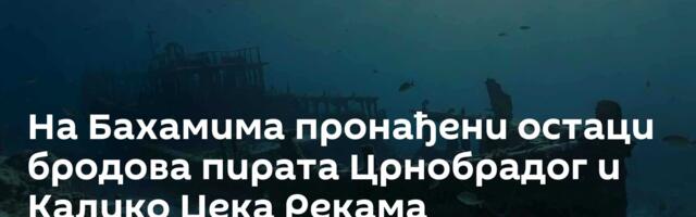 На Бахамима пронађени остаци бродова пирата Црнобрадог и Калико Џека Рекама