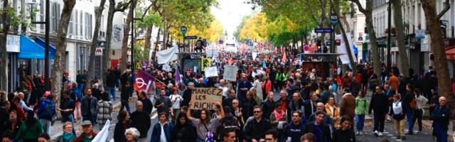 Francuska: 600.000 građana na protestu traži ukidanje penzione reforme