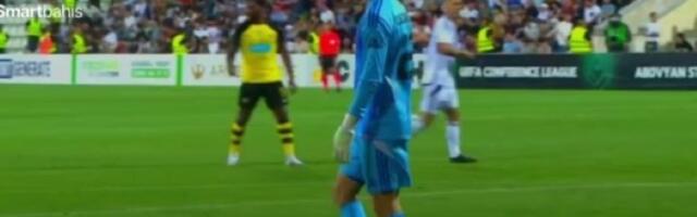 ČUDO Srpski golman dao gol iz svog kaznenog prostora (VIDEO)