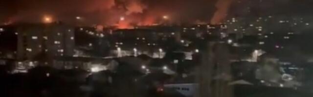 Stravičan ruski napad na grad od 220.000 ljudi: SVE GORI (VIDEO)