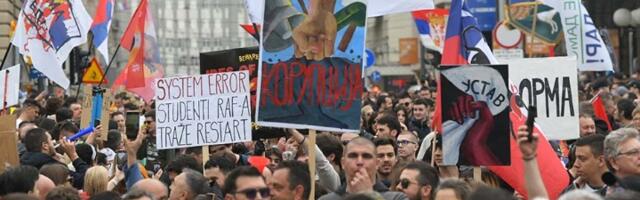 Student sa protesta: Pet dana nakon zvučnog napada i dalje tegobe