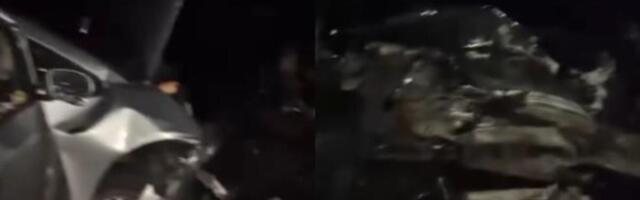 TEŠKA NESREĆA NA PUTU STAPAR - SOMBOR: Nekoliko policijskih patrola na terenu (FOTO)