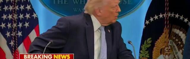 NEZGODNA SCENA TOKOM TRAMPOVOG OBRAĆANJA: General dobio pitanje na koje NE SME da odgovori, američki predsednik "PREUZEO KORMILO"! "Reći ću vam ja..." (VIDEO)