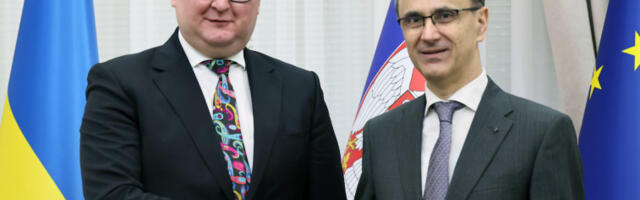 Мацут са Качком о унапређењу привредне сарадње Србије и Украјине