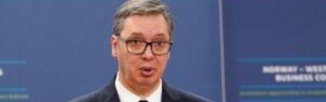 Вучић се састао с председником парламента Норвешке
