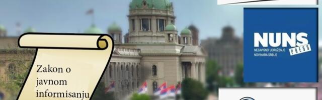 Poslanici usvojili medijski zakon koji je predložio NUNS, UNS i Koalicija za slobodu medija, Nova S - Skandalozan zakon