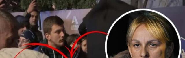 DIJANA HRKA PSOVALA, A ONDA I ŠUTNULA ALEKSANDRA ŠULCA! Težak incident na skupu protiv nasilja nad novinarima! (VIDEO)