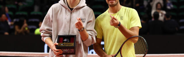 Siner šokirao Alkaraza: Španac ne može da veruje da je ovo uradio