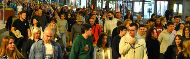 Nišlije ponovo protestovale zbog izgradnje železničke obilaznice, peticiju potpisalo 10.000 ljudi