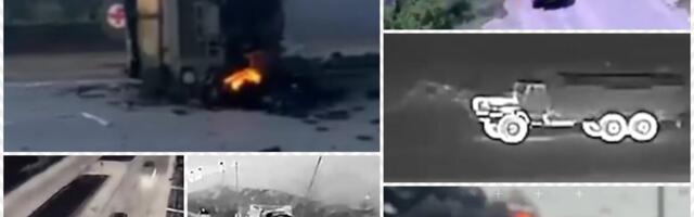 UKRAJINSKI AI DRONOVI RAZARAJU RUSKU LOGISTIKU! Kopneni koridor od Rostova na Donu i Marijupolja prema Krimu, VIŠE NIJE BEZBEDAN za rusku vojsku! (FOTO/VIDEO)