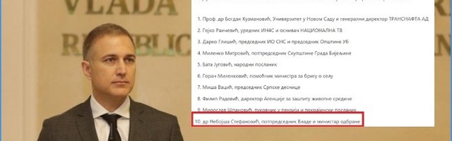 Režimski mediji ga rastrgli, Stefanović potpisuje peticiju za Vučića