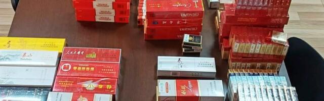 Kineski državljanin uhvaćen u Zrenjaninu sa više od 2000 paklica nelegalnih cigareta