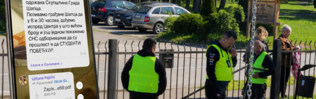 Слаб одзив у Шапцу: на позиве блокадера испред Летњиковца стигло свега неколико грађана