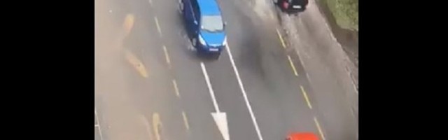 Poplavljen i Bulevar despota Stefana (VIDEO)