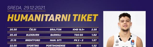 Humanitarni tiket u podne: Uroš Trifunović tipuje za NURDOR