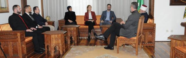 Predsjednik Mešihata primio rukovodstvo Internacionalnog univerziteta