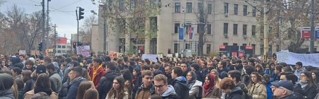 Studenti demantovali Dačića: Policija je u zgradi Pravnog fakulteta