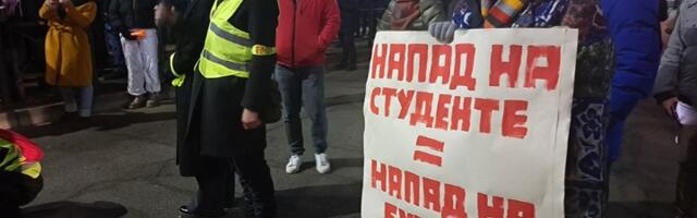 Napadnuti student i portir Visoke škole elektrotehnike, napadač zapretio da će se vratiti i "razbiti glavu svima" (VIDEO)