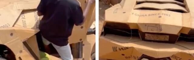 Napravio Lamborghini od kartona, a ti još uvek ne znaš gde ti je šrafciger