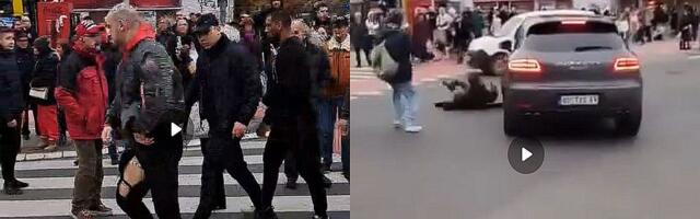 Suđenje "porše" ekipi: Okupljanje građana ispred suda u Novom Sadu