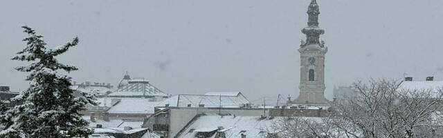 Sutra ledena kiša, narednih dana sneg u Novom Sadu