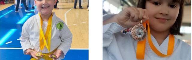 Jovići Pavle i Mina uspešni na turniru u Vlasotincu