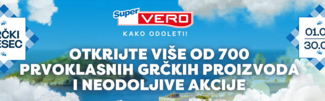 Uživajte bogovski uz Grčki mesec u Super Veru
